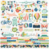 Simple Stories - Pack Your Bags Collection - 12 x 12 Cardstock Stickers
