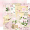 Simple Stories - Simple Vintage Essentials Color Palette Collection - 12 x 12 Double Sided Paper - Blush Collage