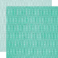 Simple Stories - Simple Vintage Essentials Color Palette Collection - 12 x 12 Double Sided Paper - Teal And Mint Dots