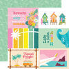 Simple Stories - Just Beachy Collection - 12 x 12 Double Sided Paper - 4 x 6 Elements