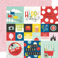 Simple Stories - Say Cheese Magic Collection - 12 x 12 Double Sided Paper - 2 x 2 And 4 x 4 Elements