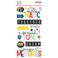 Simple Stories - Say Cheese Magic Collection - Foam Stickers