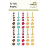 Simple Stories - Say Cheese Wild Collection - Glossy Enamel Dots