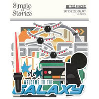 Simple Stories - Say Cheese Galaxy Collection - Ephemera - Bits And Pieces