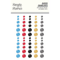 Simple Stories - Say Cheese Galaxy Collection - Glossy Enamel Dots