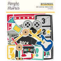 Simple Stories - Say Cheese Tinseltown Collection - Ephemera - Bits And Pieces