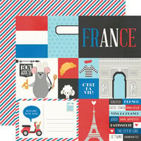 Simple Stories - Say Cheese Epic Collection - 12 x 12 Double Sided Paper - France