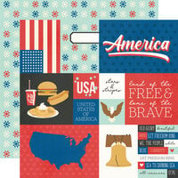 Simple Stories - Say Cheese Epic Collection - 12 x 12 Double Sided Paper - America