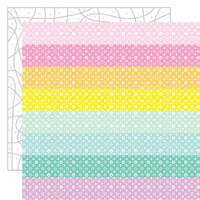Simple Stories - Crafty Things Collection - 12 x 12 Double Sided Paper - Paint By Number