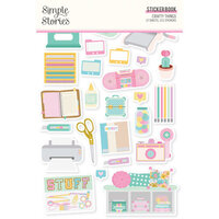 Simple Stories - Crafty Things Collection - Sticker Book
