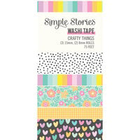 Simple Stories - Crafty Things Collection - Washi Tape