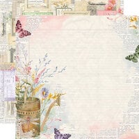 Simple Stories - Simple Vintage Meadow Flowers Collection - 12 x 12 Double Sided Paper - Wild And Beautiful