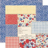 Simple Stories - Simple Vintage Linen Market Collection - 12 x 12 Double Sided Paper - Sweet And Simple