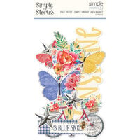 Simple Stories - Simple Pages Collection - Page Pieces - Simple Vintage Linen Market