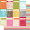 Simple Stories - SNAP Life Collection - 12 x 12 Double Sided Paper - Bingo Cards