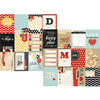 Simple Stories - Say Cheese Collection - 12 x 12 Double Sided Paper - 3 x 4 Journaling Card Elements