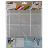 Simple Stories - SNAP Studio Collection - Insta Pocket Pages - 2 x 2 Page Protectors - 10 Pack