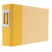 Simple Stories - SNAP Studio Collection - 4 x 6 Horizontal Binder - Yellow