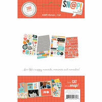 Simple Stories - SNAP Collection - Cardstock Stickers - Cat