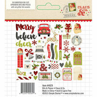 Simple Stories - Claus and Co Collection - Christmas - Bits and Pieces