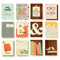 Simple Stories - Carpe Diem - The Reset Girl Collection - 3 x 4 Pocket Cards