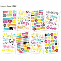 Simple Stories - DIY Collection - Cardstock Stickers - Words