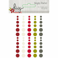 Simple Stories - DIY Christmas Collection - Enamel Dots