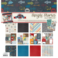 Simple Stories - Hey Pop Collection - Simple Sets - 12 x 12 Collection Kit