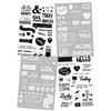 Simple Stories - Life Documented Collection - Clear Photo Stickers
