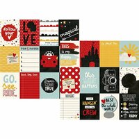 Simple Stories - Say Cheese III Collection - 12 x 12 Double Sided Paper - 3 x 4 Journaling Card Elements
