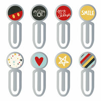 Simple Stories - Carpe Diem - Say Cheese III Collection - Epoxy Metal Clips