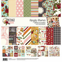 Simple Stories - Vintage Blessings Collection - 12 x 12 Collection Kit