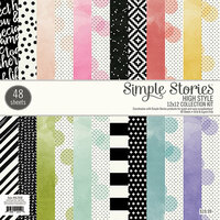 Simple Stories - 12 x 12 Paper Pad - High Style