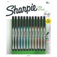Sharpie - Fine Point - Stylo Pens - Assorted Colors - 12 Pack