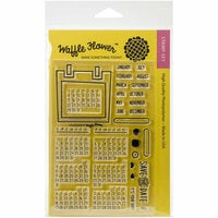 Waffle Flower Crafts - Clear Photopolymer Stamps - Calendar