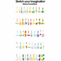 Provo Craft - Cricut Personal Electronic Cutting System - Stretch Your Imagination - Shapes Cartridge