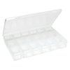 Creative Options - Basic Utility Box - 18 Compartments - Clear