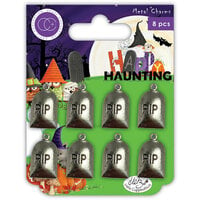 Craft Consortium - Happy Haunting Collection - Metal Charms - Graves