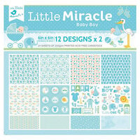 Little Birdie Crafts - 6 x 6 Paper Pack - Baby Boy