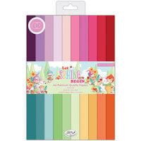 Craft Consortium - Let Spring Begin Collection - A4 Double Sided Paper Pad