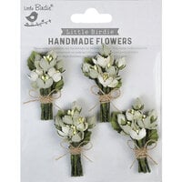 Little Birdie Crafts - Jubilee Paper Flowers - Sage Cream