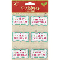 Little Birdie Crafts - Tags - Merry Christmas