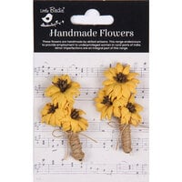 Little Birdie Crafts - Self Adhesive Embellishments - Floral - Mini Sunflower Bouquet