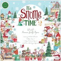 Craft Consortium - Its Snome Time 2 Collection - Christmas - 12 x 12 Paper Pad