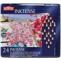 Derwent - Inktense Pencils - Ink Pencils - 24 Pieces