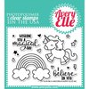 Avery Elle - Clear Photopolymer Stamps - Be A Unicorn