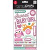 Me and My Big Ideas - MAMBI Chips - Chipboard Stickers - Sweet Baby Girl