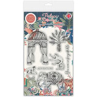 Craft Consortium - Palace Garden Collection - Clear Photopolymer Stamps - Majestic