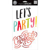 Me and My Big Ideas - MAMBI Sticks - Clear Stickers - Lets Party