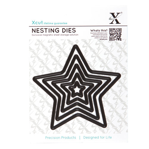 DoCrafts - Xcut - Nesting Dies - Stars